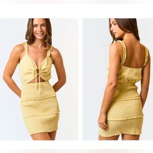 BLUSH BOUTIQUE Cutout Mini Dress